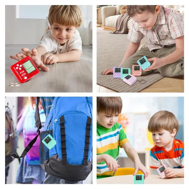 Alt view image 6 of 7 - 12Pcs Video Game Party Favors for Kids, Mini Game Keychain Arcade Party Favors Birthday Supplies Classroom Prizes for Boys and Girls