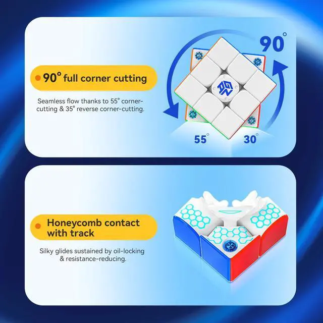 Alt view image 5 of 7 - 356 i Carry E, Smart Speed Cube for Beginners Kids, Battery Replaceable