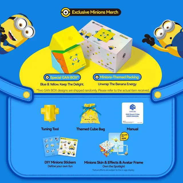 Alt view image 6 of 6 - Minions i Carry 4, Smart Speed Cube for Beginners, Battery Replaceable
