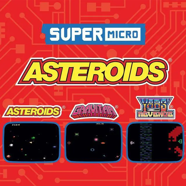 Alt view image 2 of 6 - HyperMegaTech Atari Asteroids Key Chain