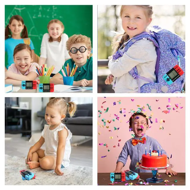 Alt view image 6 of 7 - 12Pcs Video Game Party Favors for Kids, Arcade Keychain, Bulk Party Supplies for Birthday, Goodies Bags Stuffer Classroom Prizes