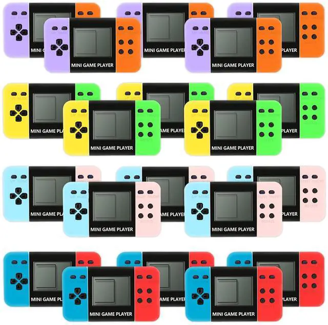 Main image of 20 Pack Video Game Keychain Party Favors,Arcade Video Game Keychain,Classroom Prizes, Carnival Prizes,Treasure Box Toys Goodies Bags Stuffer
