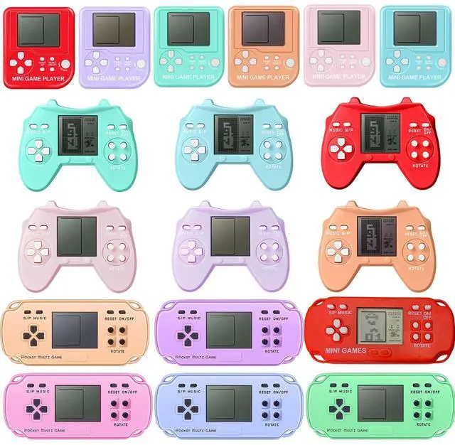 Main image of 18Pcs Video Game Party Favors, Mini Video Game Birthday Decorations Game Keychains, Return Gifts for Birthday Party Supplies for Kids Classroom Prizes for Boys and Girls