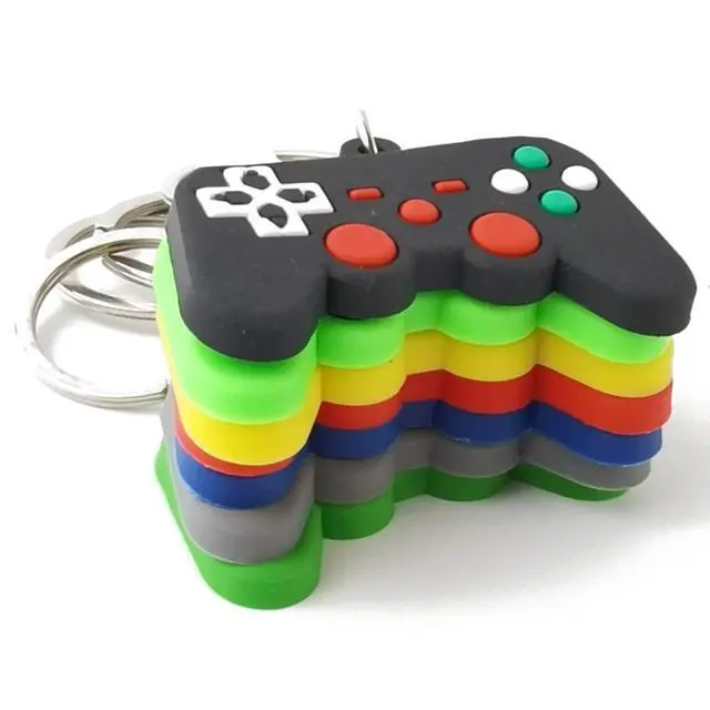 Alt view image 3 of 4 - 42PCS Video Game Controller Keychains Game Controller Handle Key Ring Video Game Keychain Pendant for Video Game Party Favors Birthday Baby Shower Child Present