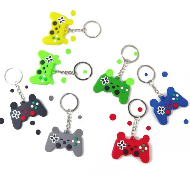 Alt view image 4 of 4 - 42PCS Video Game Controller Keychains Game Controller Handle Key Ring Video Game Keychain Pendant for Video Game Party Favors Birthday Baby Shower Child Present