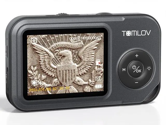 Main image of P50 Handheld Digital Microscope, Adjustable Focus, 2.4" IPS Screen