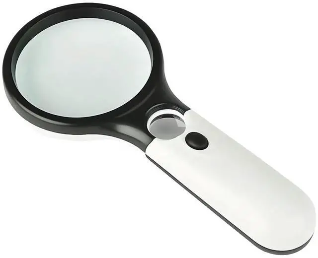 Main image of Magnifying Glass with Light, Portable Handheld Reading Magnifier
