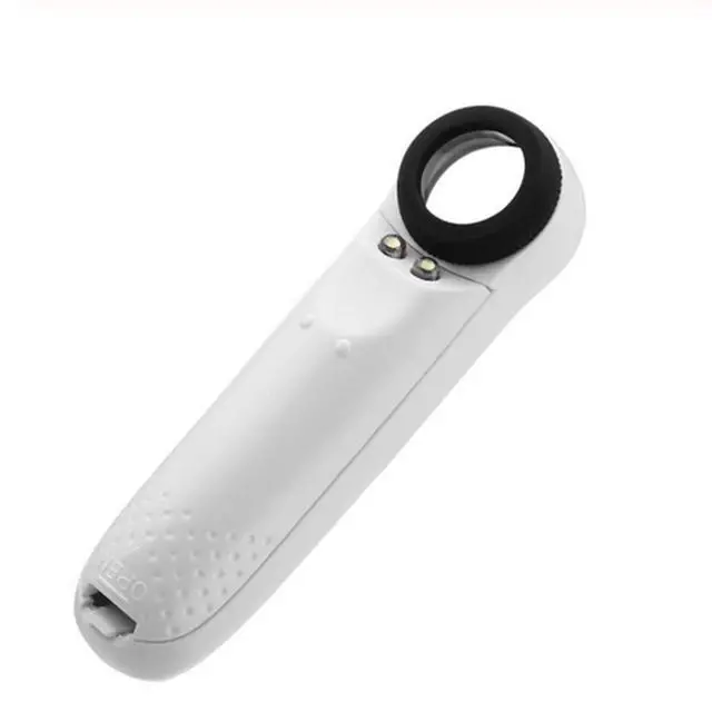 Alt view image 2 of 6 - 40X Handheld Magnifier Magnifying Glass Loupe Lens for Reading Jewelry Watch Repair Tool with 2 LED Light