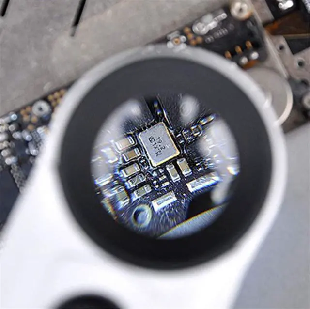 Alt view image 5 of 6 - 40X Handheld Magnifier Magnifying Glass Loupe Lens for Reading Jewelry Watch Repair Tool with 2 LED Light