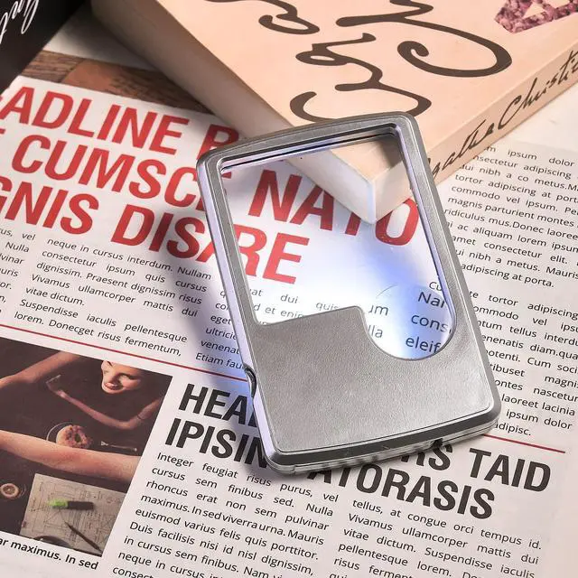Alt view image 6 of 7 - 3X 6X Loupe Magnifier Magnifying Glass Pocket Coin Jewelers Supplies