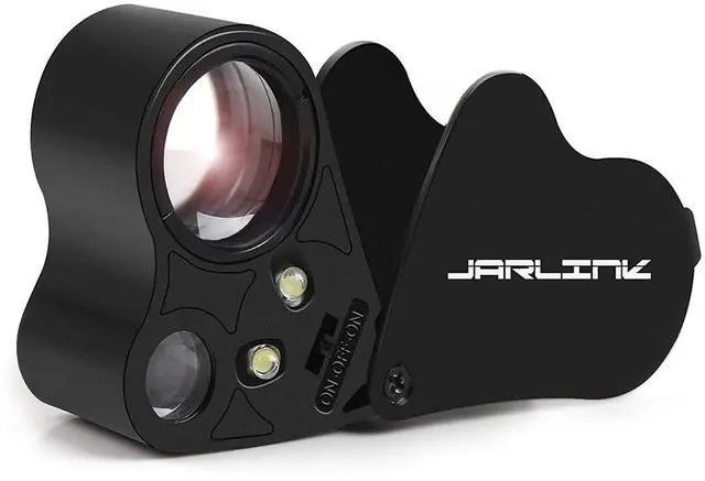 Main image of 30X 60X Illuminated Jewelers Loupe Magnifier