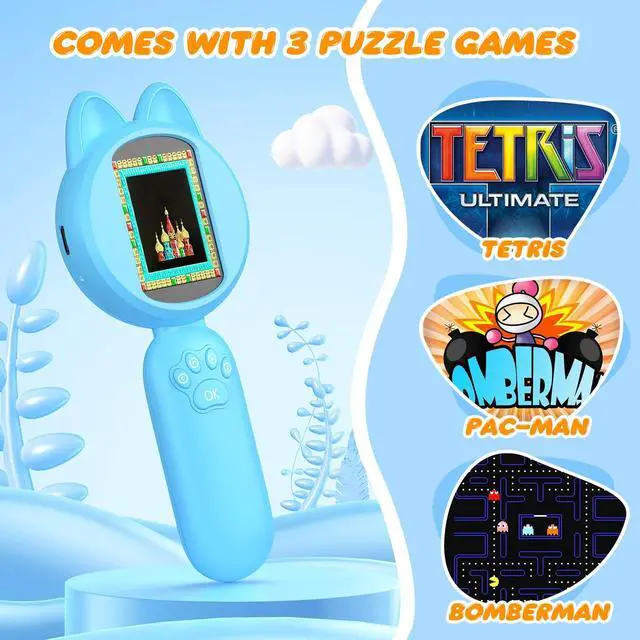 Alt view image 5 of 7 - Magnifying Glass for Kids, 100X 2 LCD Scrren Handheld Microscope