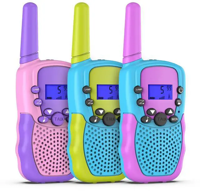 Main image of Outdoor Toys for Kids Ages 4-8, Walkie Talkies for Children Long Distance 22 Channels 2 Way Radio Interactive Toys Birthday Gifts for 3-12 for Girls and Boys