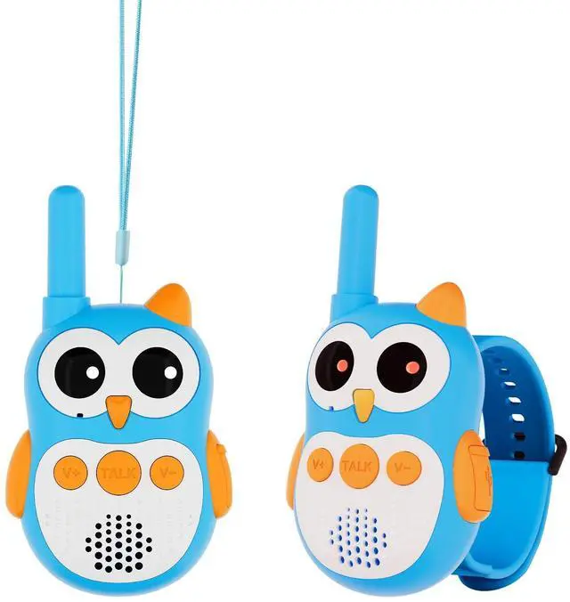 Main image of RT30W Watch Walkie Talkies for Kids, Rechargeable Kid Owl Toy Gift