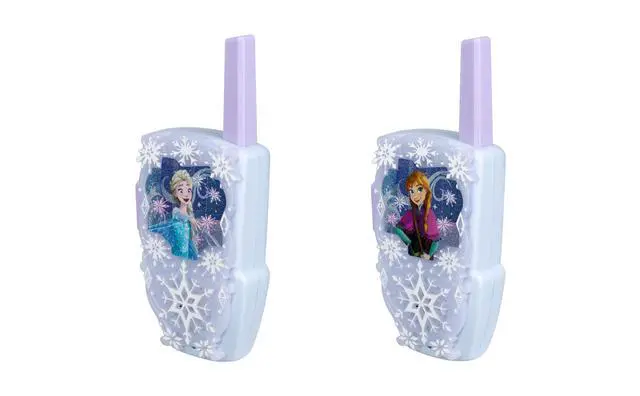 Alt view image 6 of 7 - Disney Frozen Walkie Talkies for Kids, Static Free and Extended Range Indoor and Outdoor Toys