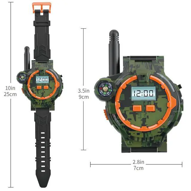 Alt view image 2 of 7 - Rechargeable Walkie Talkies for Kids Radio Walky Talky with Flashlight Children Outdoor Game Interphone Gifts for Boy and Girl (2 Pieces)