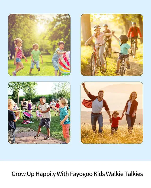 Alt view image 7 of 7 - Walkie Talkies for Kids Long Range 2 Miles, Rechargeable Kids Walkie Talkies 3 Pack with Flashlight, Toys Gifts for 3-12 Year Old Boys Girls, Christmas Birthday Gifts Ideas Present