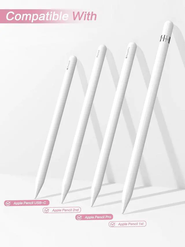 Alt view image 5 of 7 - Upgraded 6 Pack Apple Pencil Tips Replacement with Clear Case, No Wear Out Fine Point Precise Control Metal Pencil Nibs Compatible with Apple Pencil 1st Gen/2nd Gen/USB C/iPad Pro Pencil