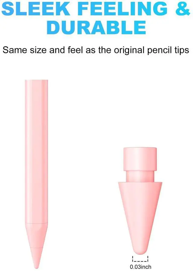 Alt view image 6 of 6 - Pencil Tips Replacement for K10 Stylus Pen(4 Pack)