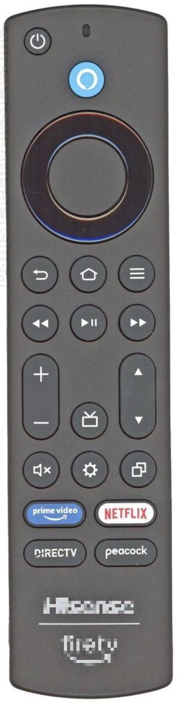 Main image of OEM Hisense PUW-2K19-YKF478 FIRE TV Remote Control