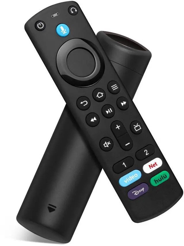 Main image of Replacement Remote Control Compatible with Firestick 4K(1st/2nd Gen), TV Stick (2nd Gen/3rd Gen/Lite/4K Max/4K Plus), Fire-Smart-TVs Stick Remote for Smart TV 3rd Gen with Voice Search & Cube
