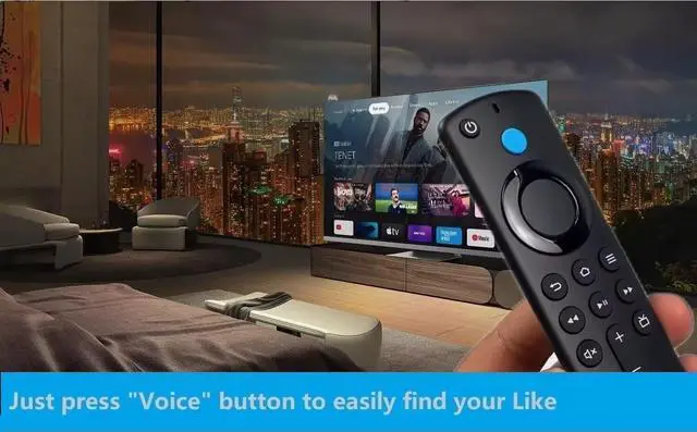 Alt view image 7 of 7 - Remote Replacement Control for Stick 2nd Gen, 3rd Gen, Lite, 4K,4K MAX, Cube 1st Gen, 2nd Gen, 3nd Gen, 3rd Gen PendantDesign Voice Replacement Control 2025 3.1.144 Version