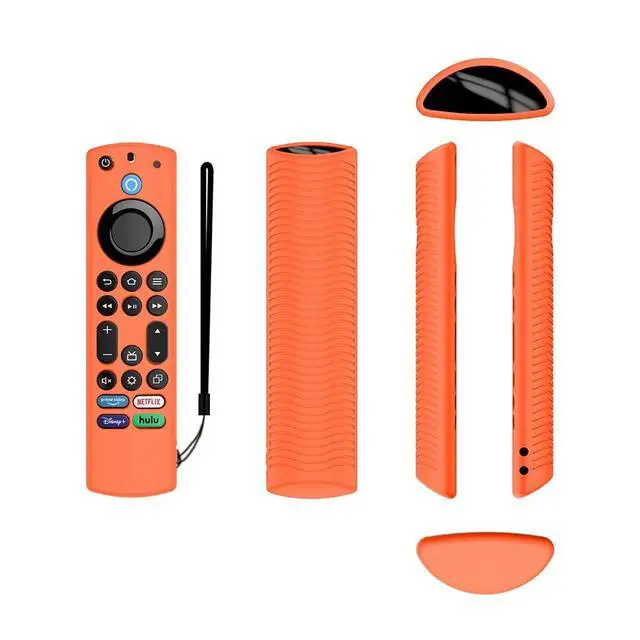 Alt view image 5 of 7 - Silicone Remote Case Compatible with Toshiba/Insignia Firetv Omni 4-Series