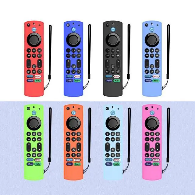 Alt view image 6 of 7 - Silicone Remote Case Compatible with Toshiba/Insignia Firetv Omni 4-Series