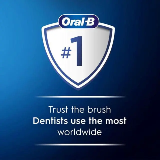 Alt view image 7 of 7 - Pro 1000 Rechargeable Electric Toothbrush, White, 4 Replacement Brush Heads