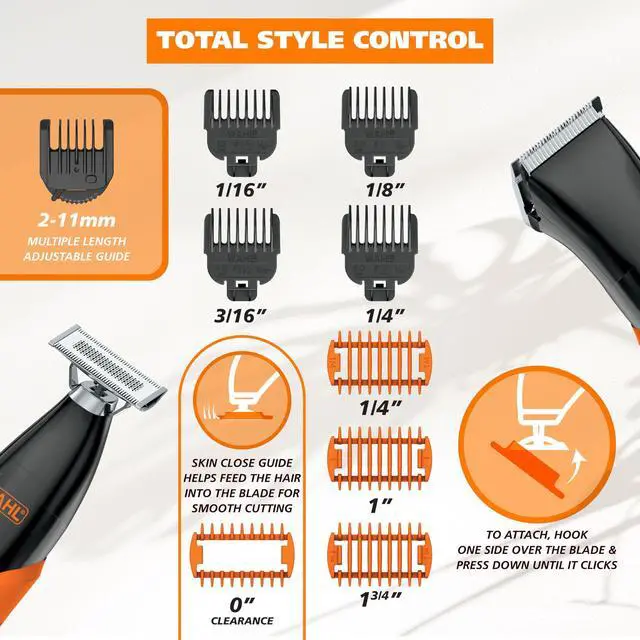 Alt view image 5 of 7 - TrimNinja All in One Hybrid Electric Razor & Beard Trimmer for Men