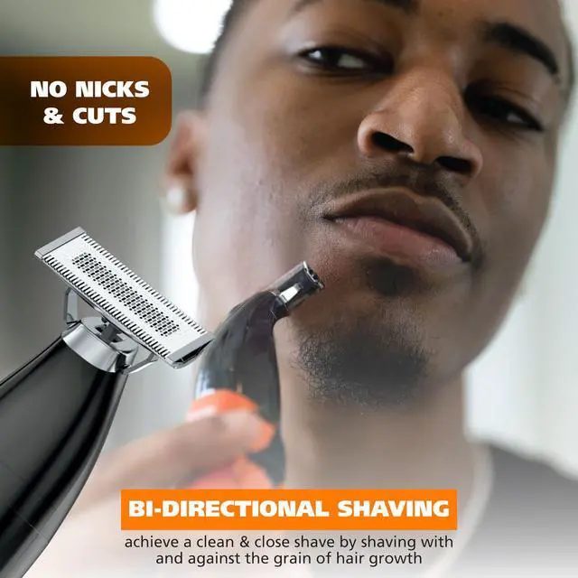 Alt view image 6 of 7 - TrimNinja All in One Hybrid Electric Razor & Beard Trimmer for Men