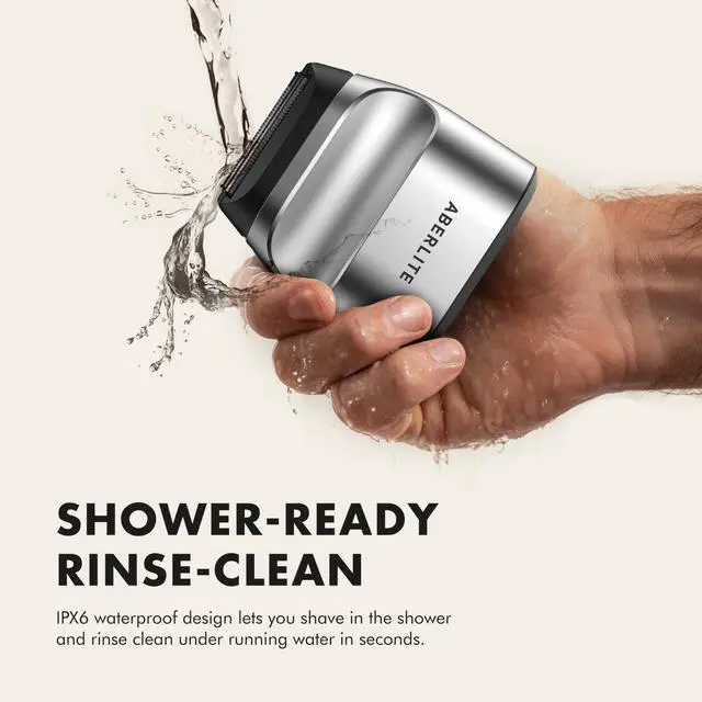 Alt view image 7 of 7 - Touch 2 Foil Head Shaver for Bald Men - Finishing Foil Shaver for Bald Head & Face, 0.05mm Ultra-Thin Foils for Razor-Smooth Results, Ergonomic Multi-Grip, Waterproof, USB-C Charging (Silver)