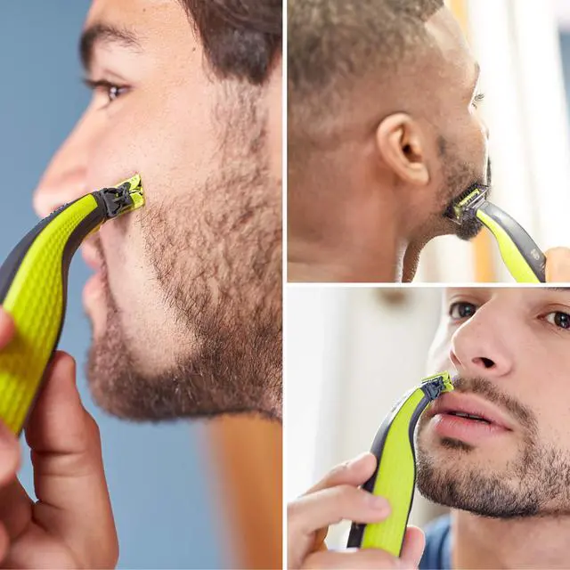 Alt view image 3 of 7 - OneBlade Hybrid Electric Trimmer and Shaver, QP2520