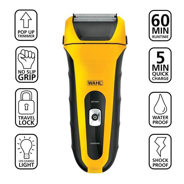 Alt view image 2 of 7 - LifeProof Lithium Ion Electric Foil Shaver with Detail Trimmer for Men