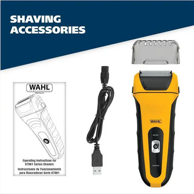 Alt view image 3 of 7 - LifeProof Lithium Ion Electric Foil Shaver with Detail Trimmer for Men