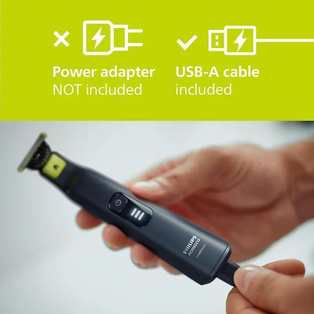 Alt view image 6 of 7 - OneBlade Pro 360 Face + Body Trimmer and Shaver