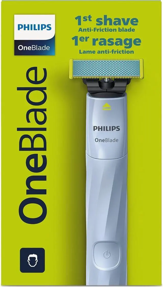 Main image of OneBlade First Shave, Teen Hybrid Electric Shaving System, (Gray)