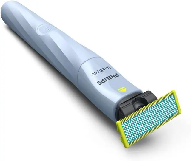 Alt view image 3 of 5 - OneBlade First Shave, Teen Hybrid Electric Shaving System, (Gray)