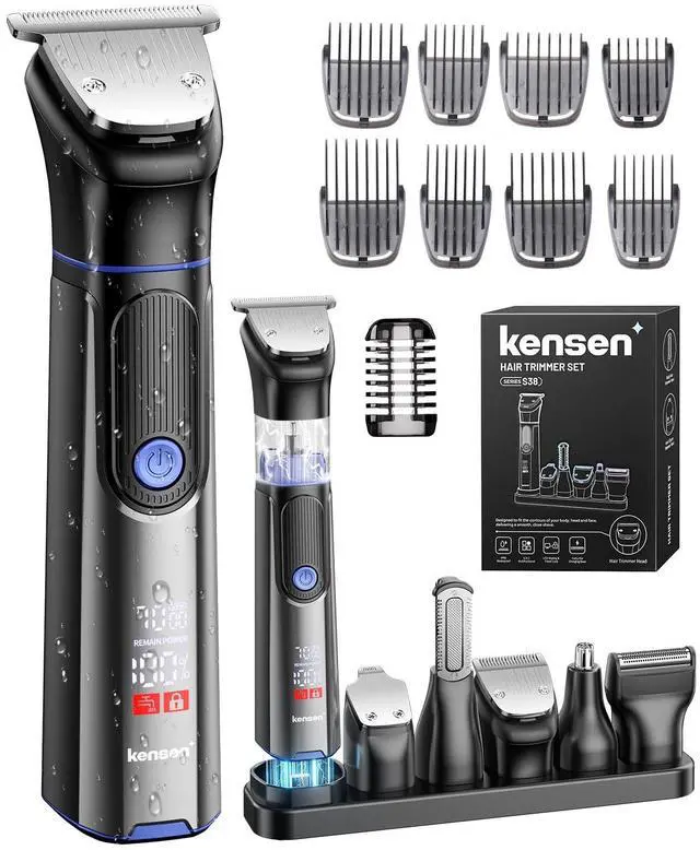 Main image of Beard Trimmer for Men, 6-in-1 Electric Shaver and Hair Clipper