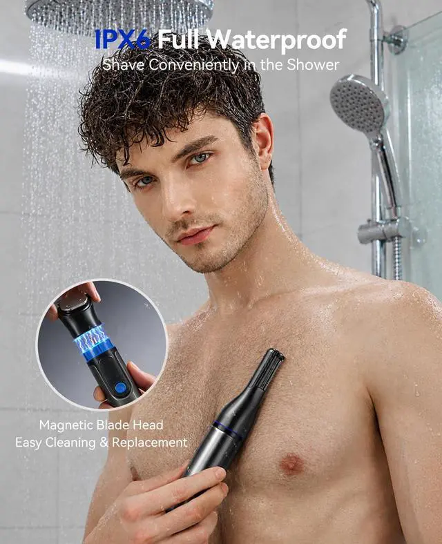 Alt view image 7 of 7 - Beard Trimmer for Men, 6-in-1 Electric Shaver and Hair Clipper
