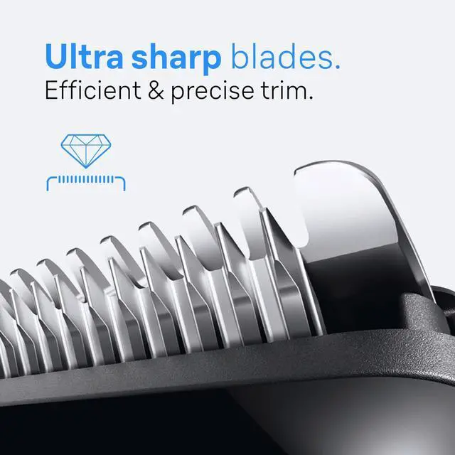Alt view image 3 of 7 - All-in-One Style Kit Series 3 3450, 5-in-1 Trimmer for Men with Beard Trimmer, Ear & Nose Trimmer, Hair Clippers & More, Ultra-Sharp Blade, 40 Length Settings and Washable