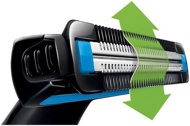 Alt view image 5 of 7 - Bodygroom Series 1100, BG1026/60, Showerproof Body Hair Trimmer and Groomer for Men