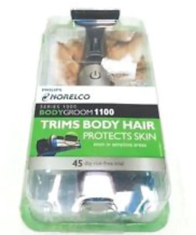 Alt view image 6 of 7 - Bodygroom Series 1100, BG1026/60, Showerproof Body Hair Trimmer and Groomer for Men