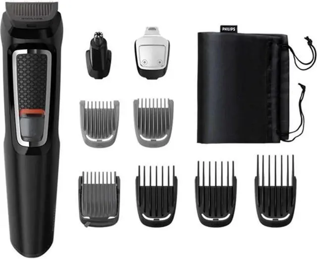 Alt view image 2 of 7 - Multigroom All-in-One Trimmer with 13 Pieces All-in-one Trimmer 9-in-1 MG3740