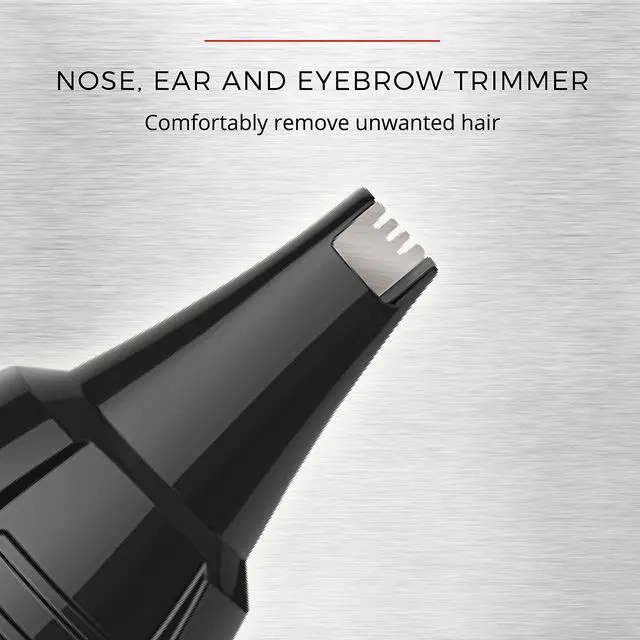 Alt view image 6 of 7 - Head to Toe Advanced Rechargeable Powered Body Groomer Kit, Beard Trimmer (10 Pieces), 6.3 Inch