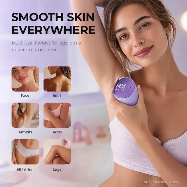 Alt view image 2 of 7 - Electric Razors for Women Legs, Electric Shaver for Women