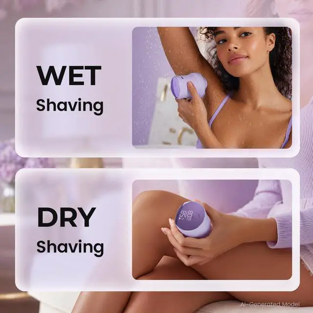 Alt view image 4 of 7 - Electric Razors for Women Legs, Electric Shaver for Women