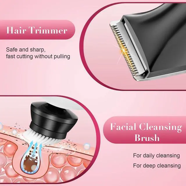 Alt view image 5 of 7 - 3-in-1 Electric Razors for Women, 7D Hypoallergenic Blades, Painless Shaver