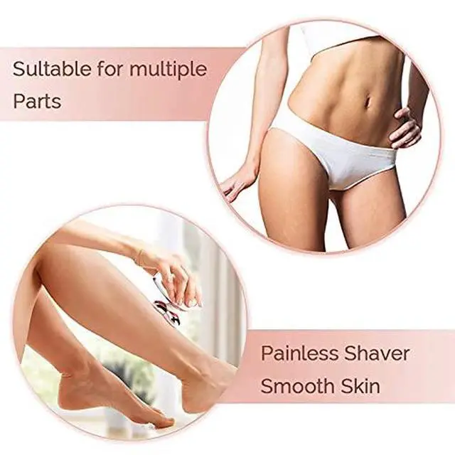 Alt view image 3 of 4 - Women Legs Replacement Heads for Flawless Legs Shaver, 2 Pack