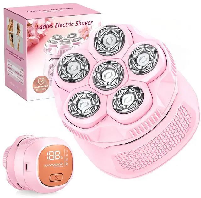 Main image of Electric Razor for Women, Painless Body Hair Shaver Cordless Bikini Trimmer